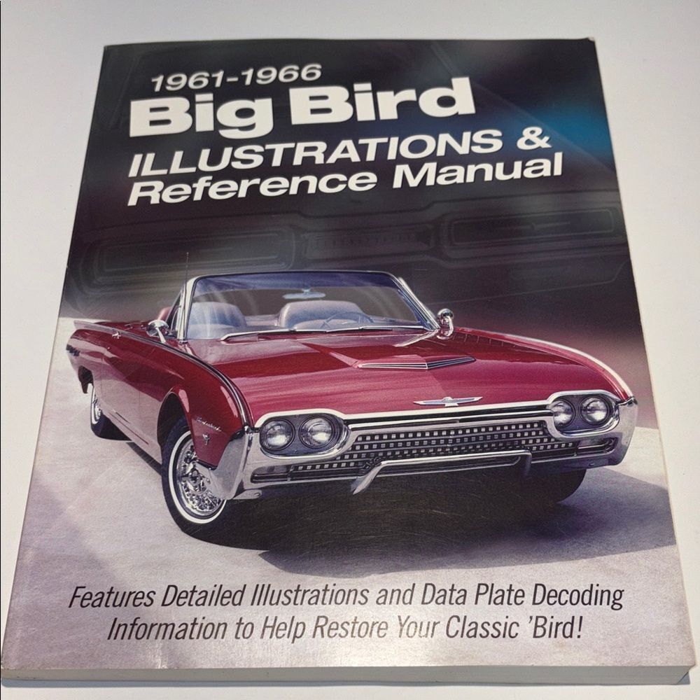 1961-1966 Big Bird Illustrations & Reference Manual